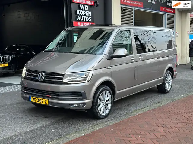 Volkswagen Transporter 2.0 TDI L2H1 DC Highline Aut Navi Leer