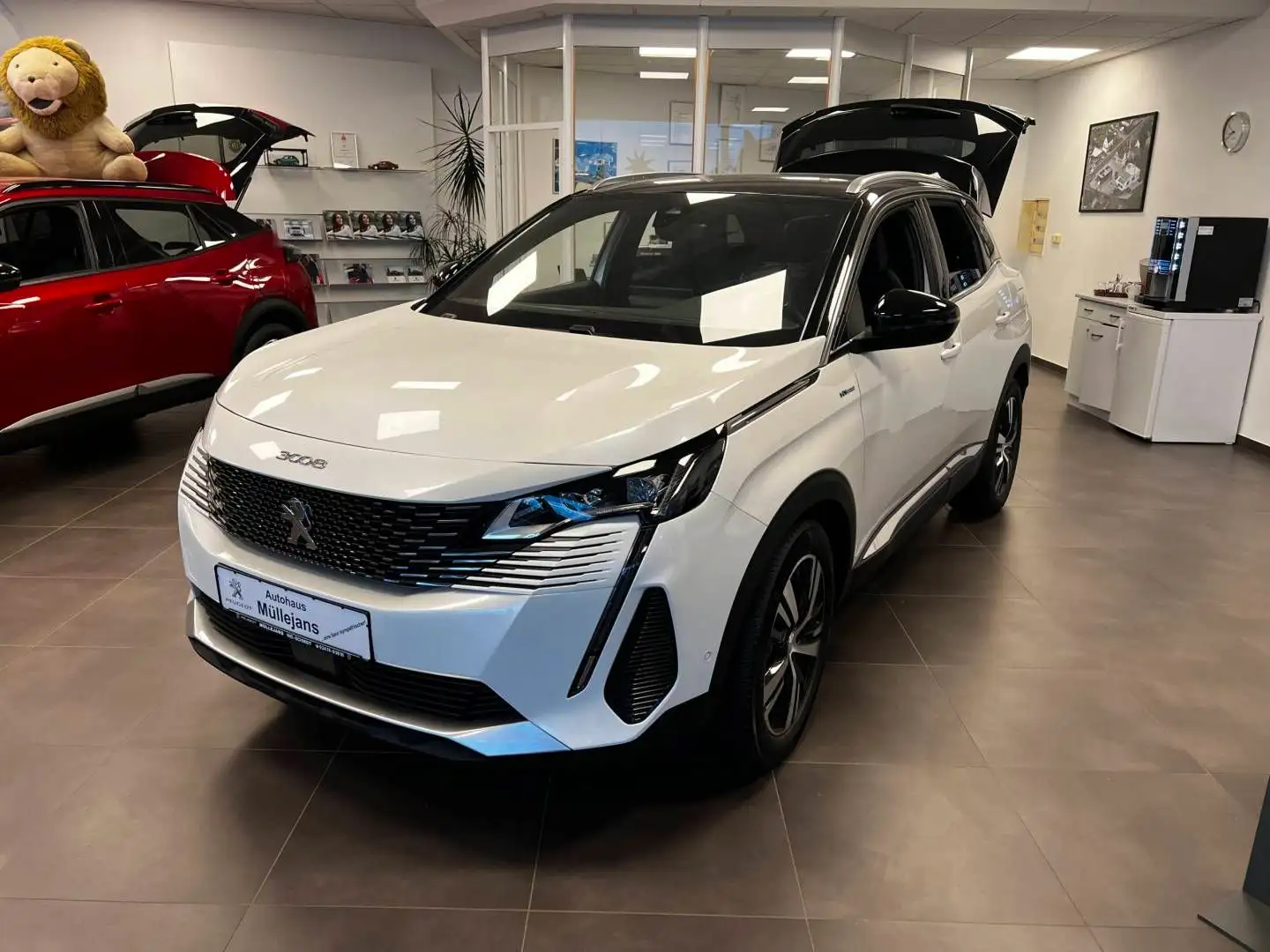 Peugeot 3008 GT HYB 225EEAT8 Weiß - 1