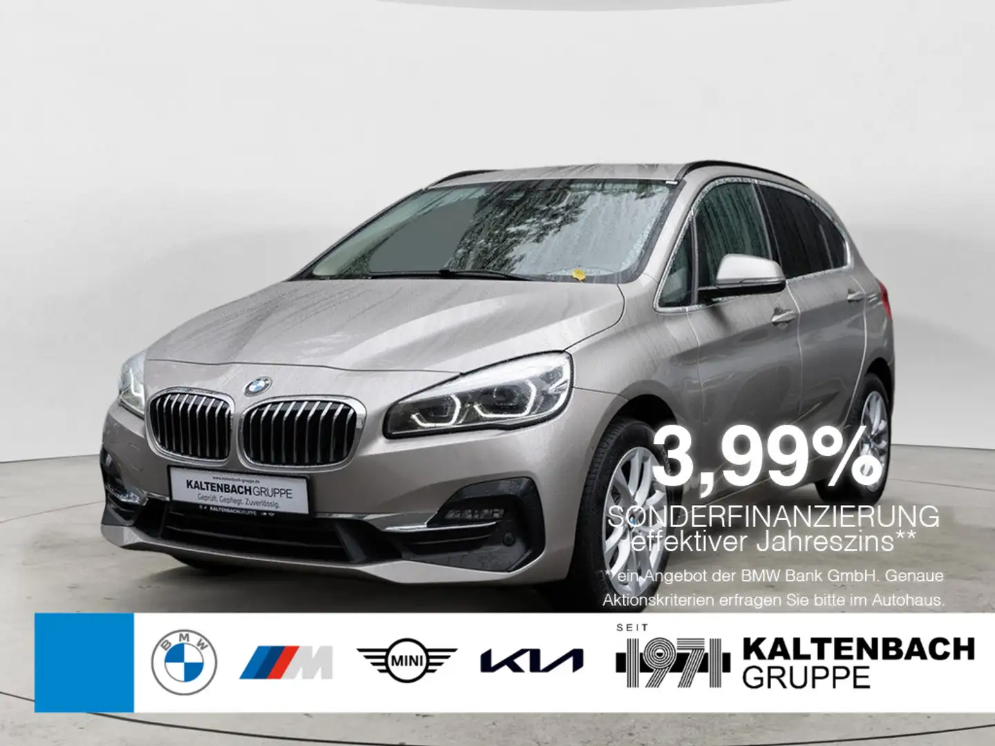 BMW 218 Active Tourer Luxury Line FACEL. AHK LED Argent - 1