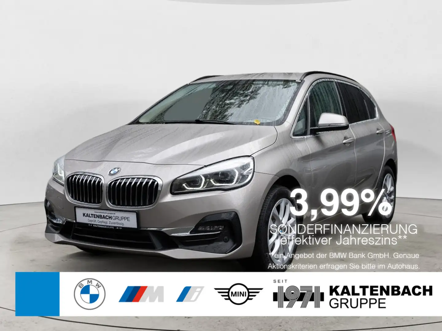 BMW 218 Active Tourer Luxury Line FACEL. AHK LED Silber - 1