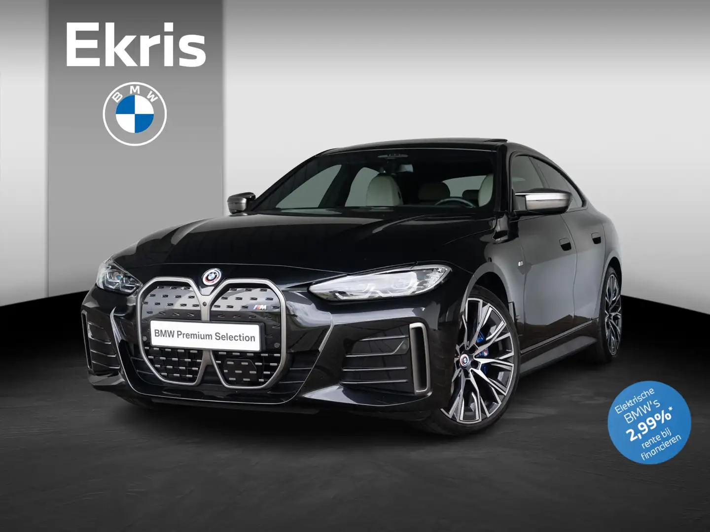BMW i4 M50 | High Executive | Comfort Access | Schuif-/ka Zwart - 1