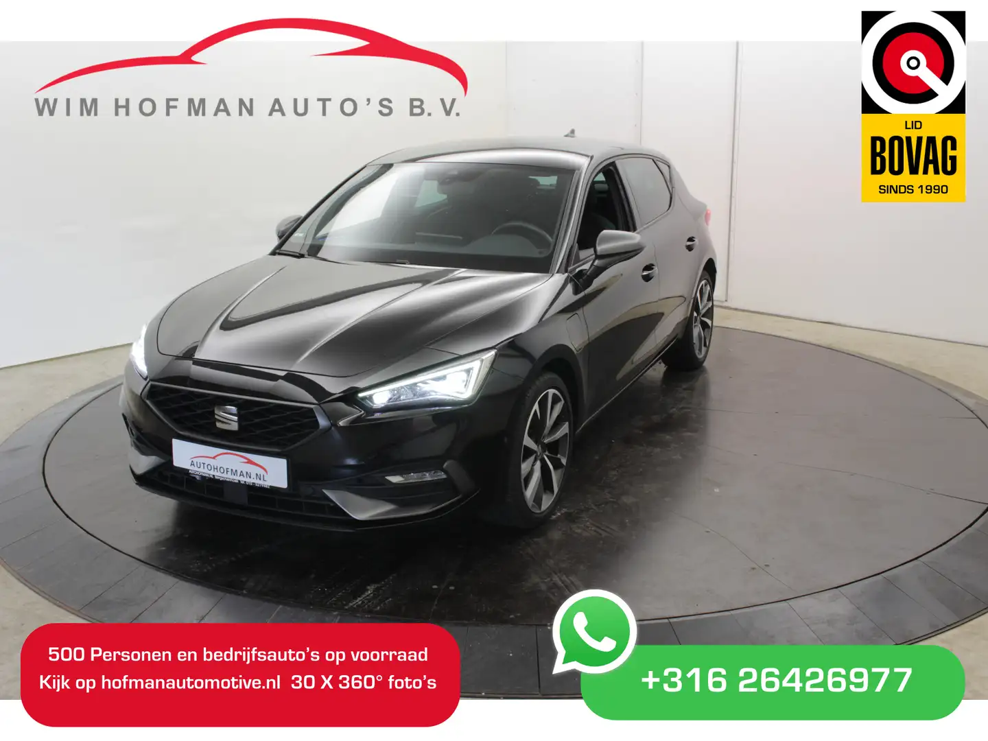 SEAT Leon FR Camera Mem Seats Dynamica bekleding Zwart - 1