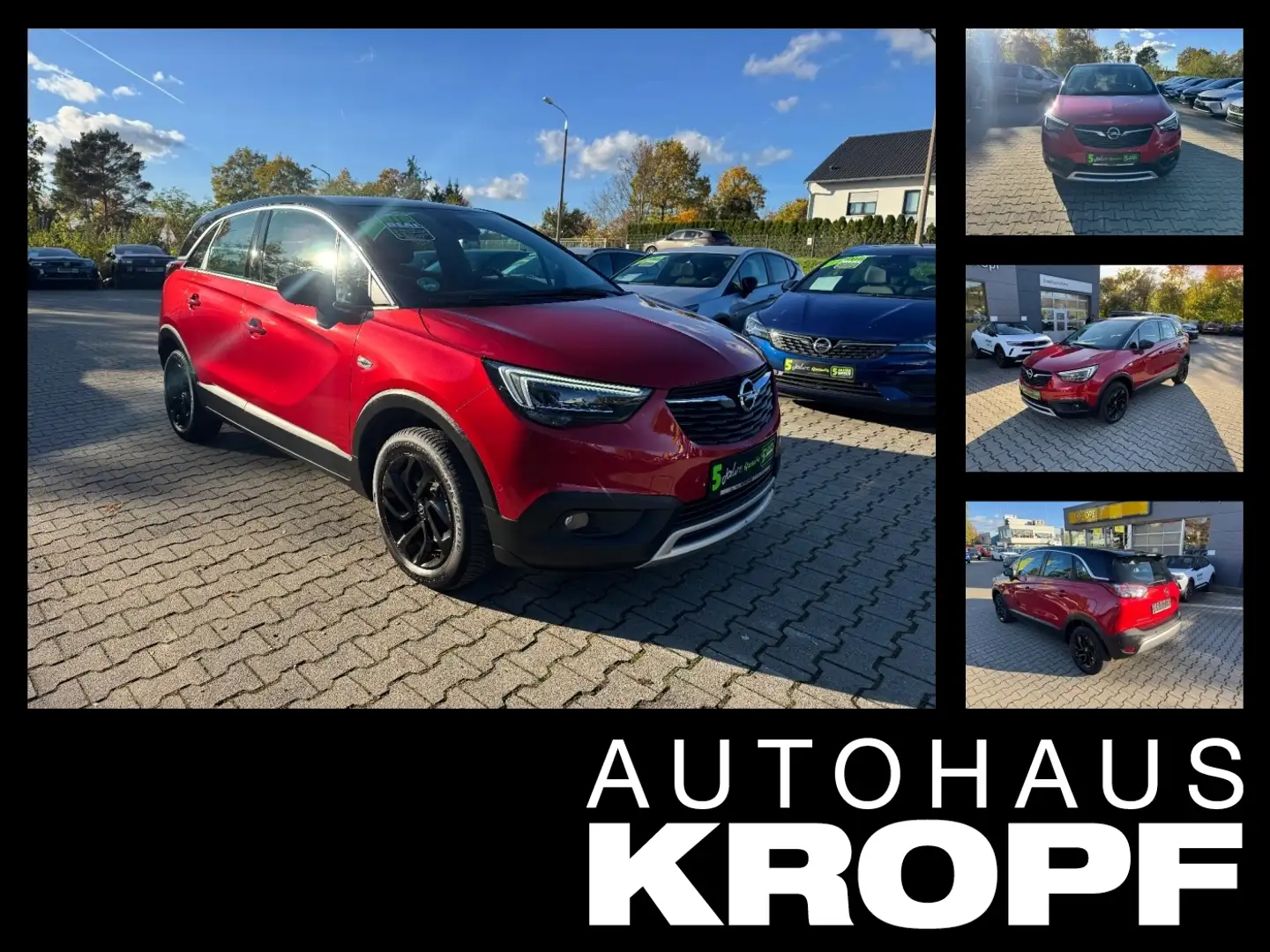 Opel Crossland 1.2 Turbo INNOVATION FIN ab 2,99% SHZ Rot - 1