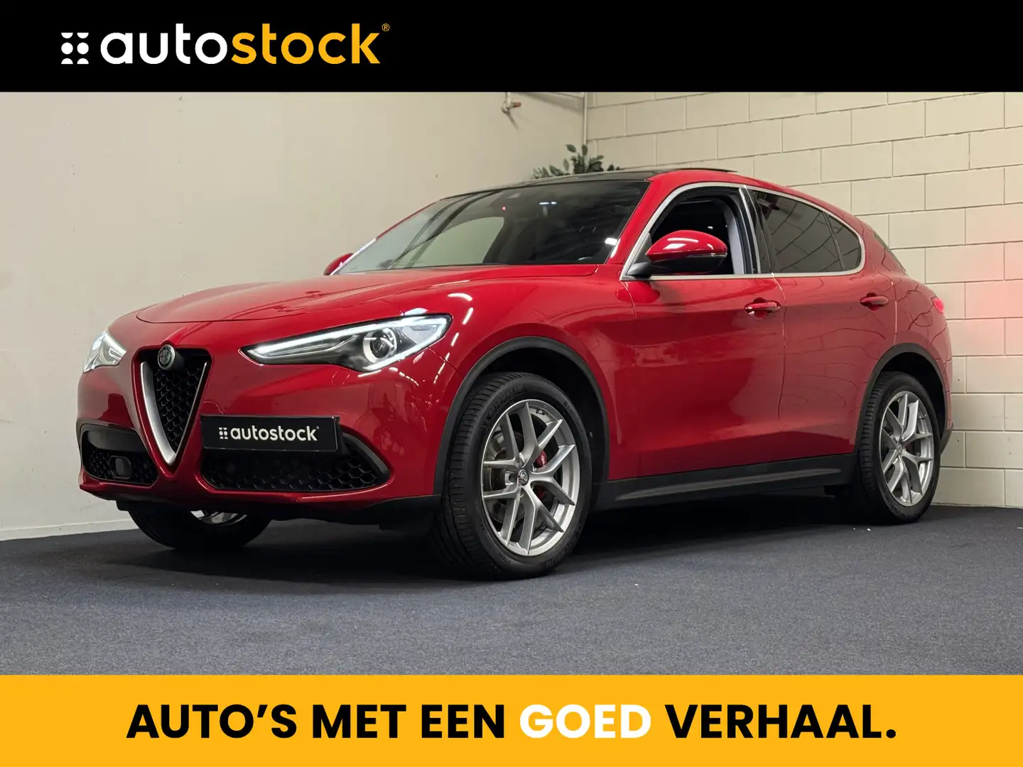 Alfa Romeo Stelvio 2.0 T 280PK AWD First Edition | Panorama | 1e Eig. Rood - 1