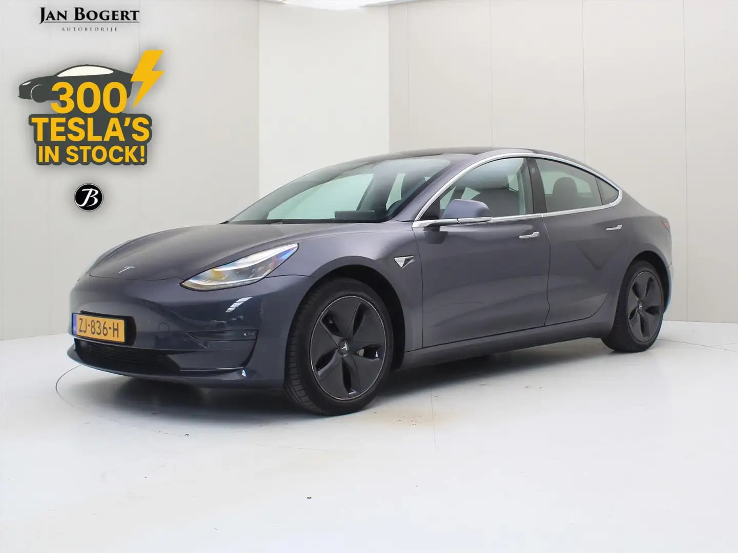 Tesla Model 3 Long-Range AWD 351pk 75 kWh [ PANO+620KM WLTP+PREM Grijs - 1