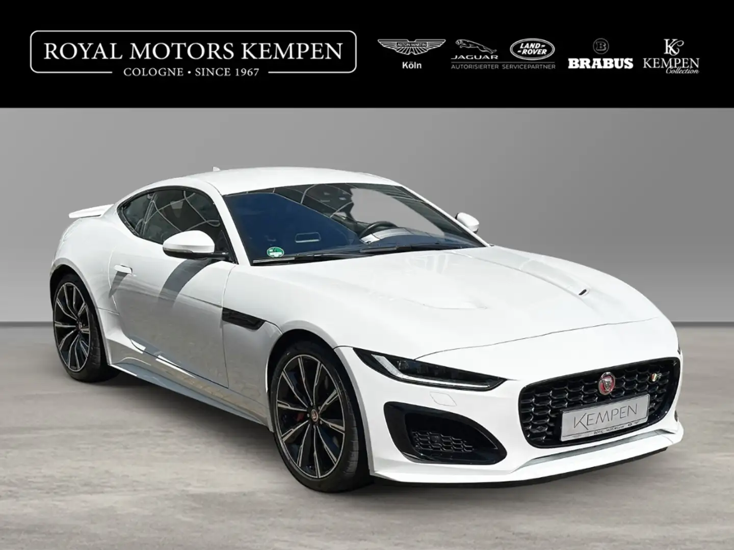 Jaguar F-Type R Coupe AWD 1.Hand 5.0 V8 Top Zustand Weiß - 2