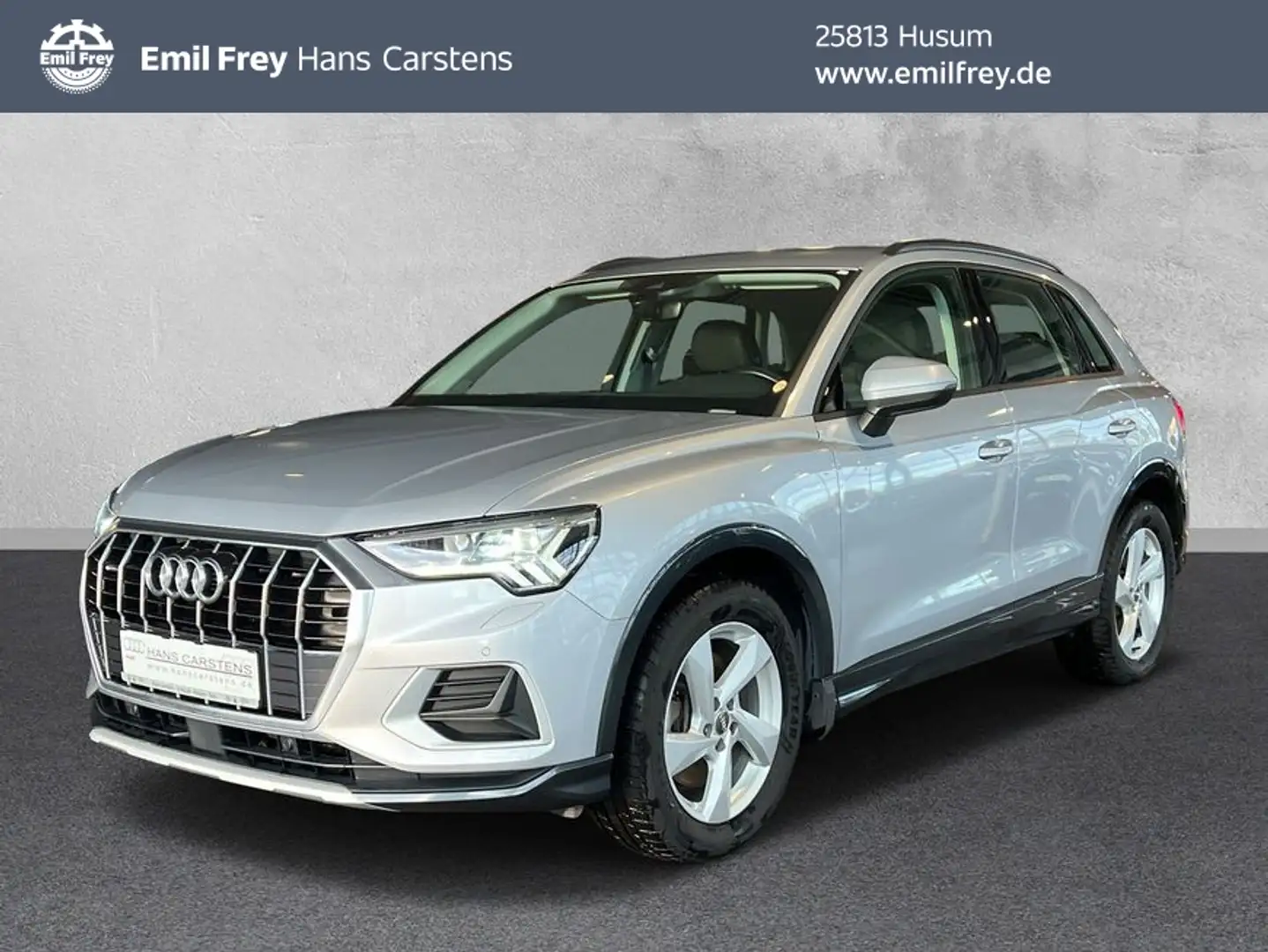 Audi Q3 40 TFSI quattro advanced S tronic AHK Navi Silber - 1