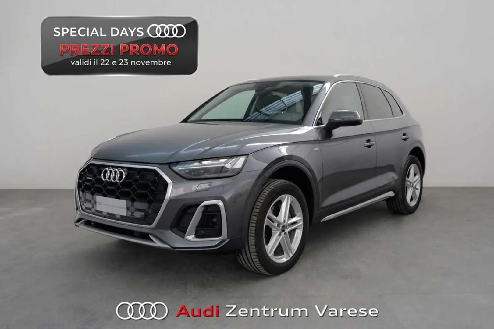 Audi Q5 40 2.0 tdi mhev S line quattro s tronic Grigio - 1
