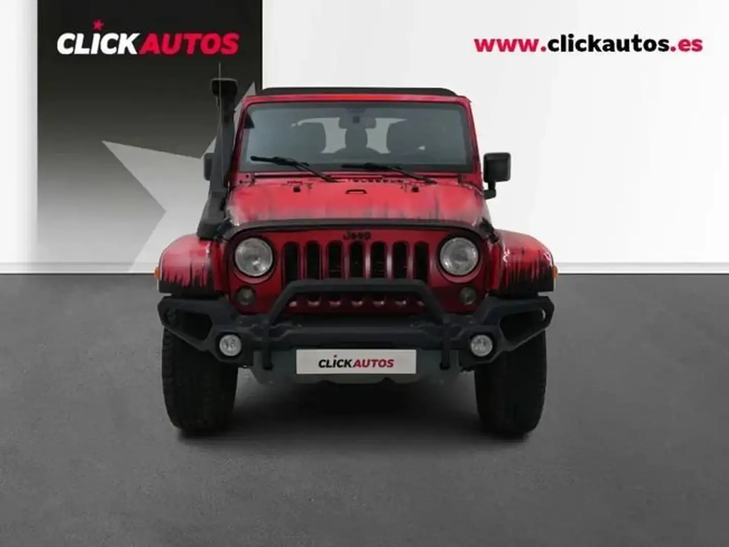 Jeep Wrangler 2.8 CRD 200CV Sport auto techo lona Rojo - 2