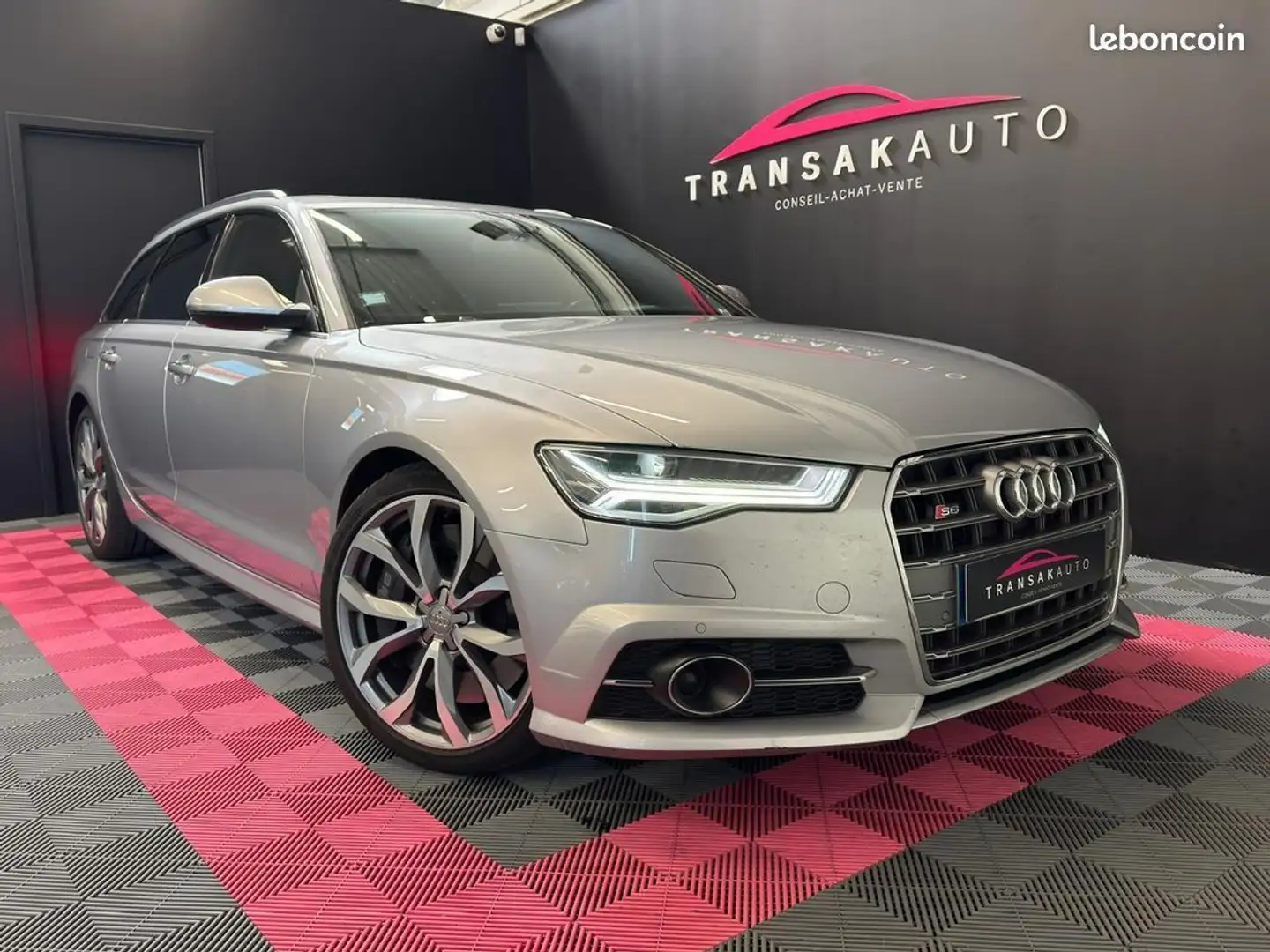 Audi S6 AVANT V8 4.0 TFSI 450ch Quattro S tronic 7 SUIVI R Gris - 1