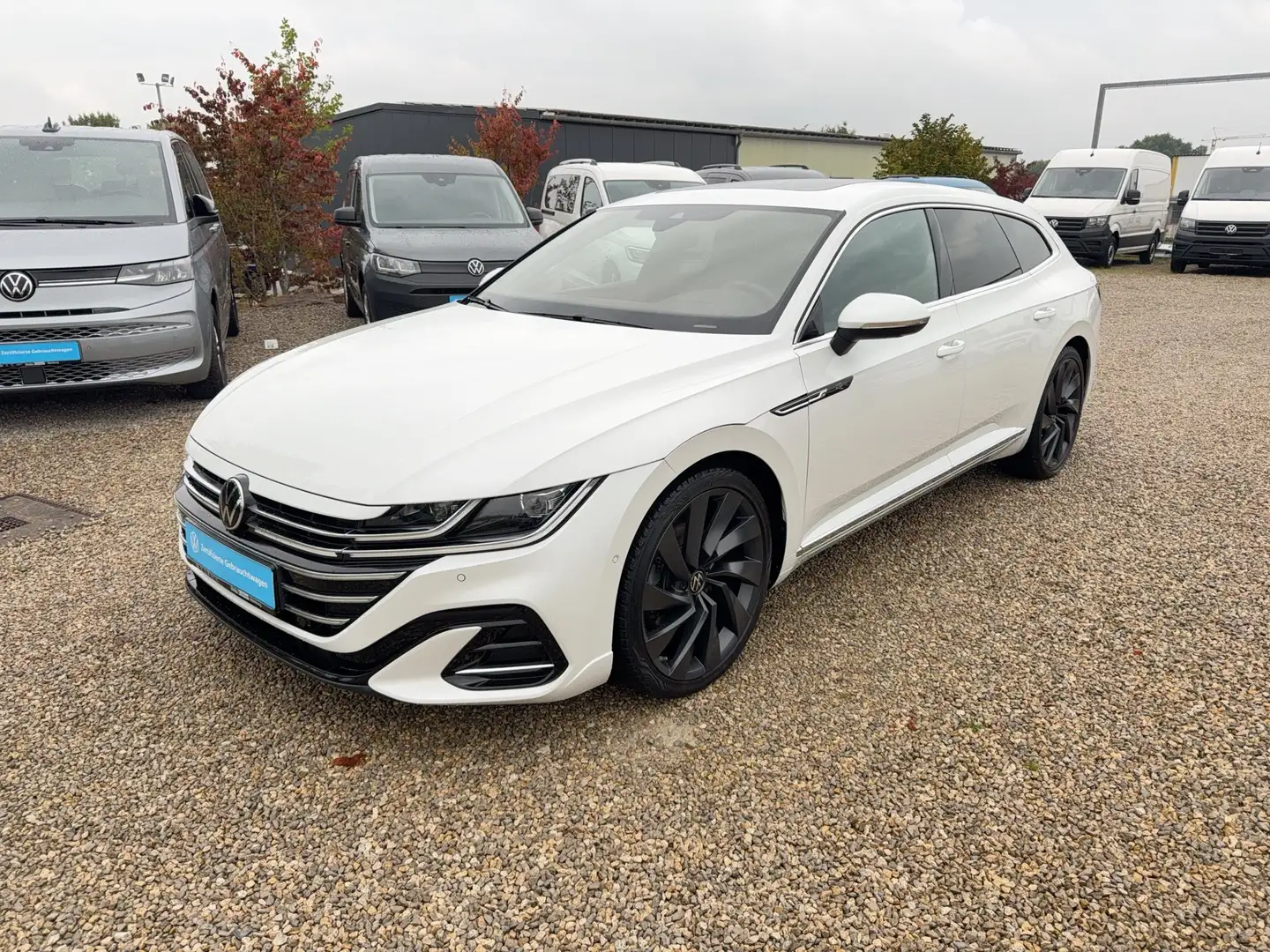 Volkswagen Arteon Shooting Brake TDi R-Line CarPlay+ACC+AHK Weiß - 2