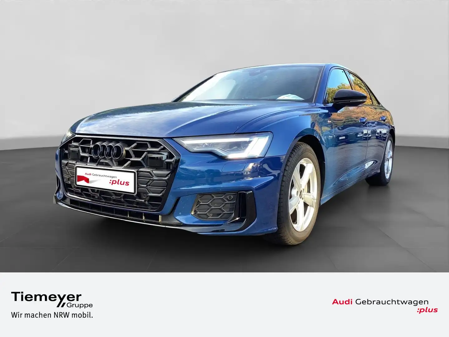 Audi A6 40 TDI 2x S LINE LM20 MATRIX MEMORY KAMERA Blau - 1