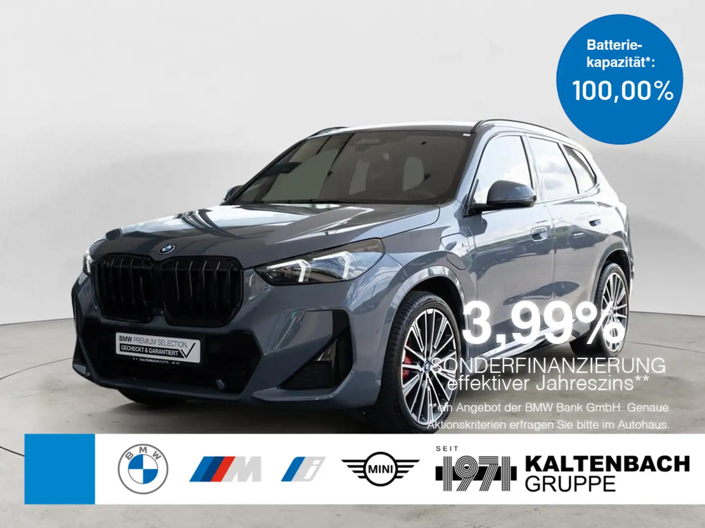 BMW X1 xDrive 30e M-Sport PANO AHK HUD 360° LED Grau - 1