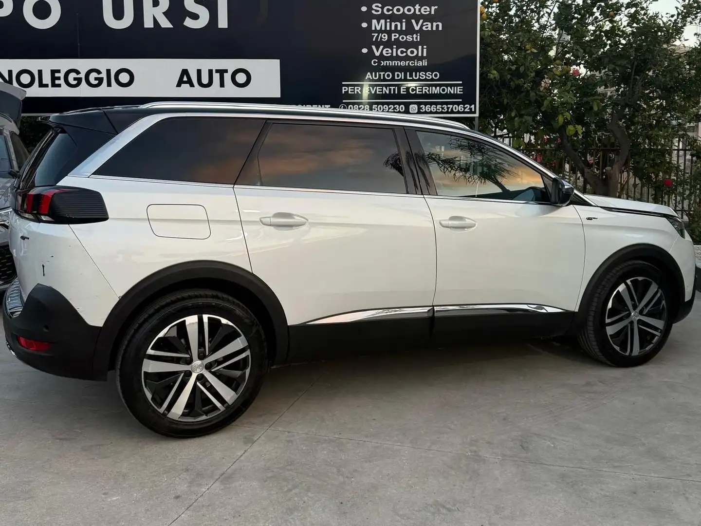 Peugeot 5008 5008 2.0 bluehdi GT s Bianco - 2