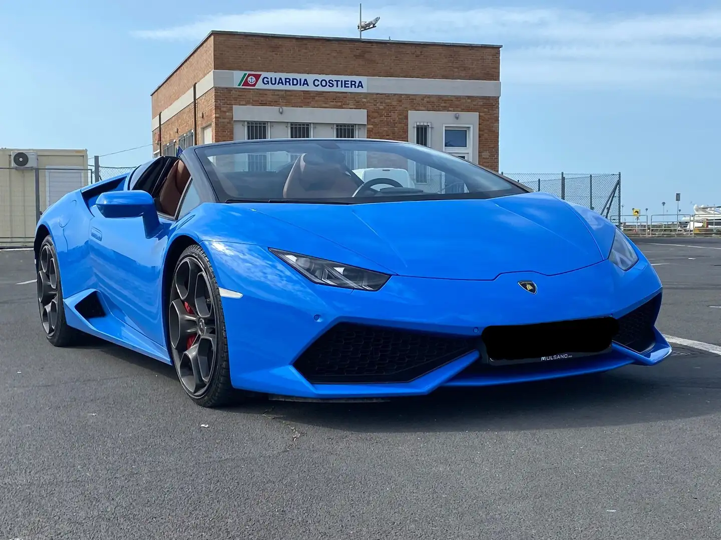Lamborghini Huracán Huracan Spyder 5.2 610 awd Bleu - 1