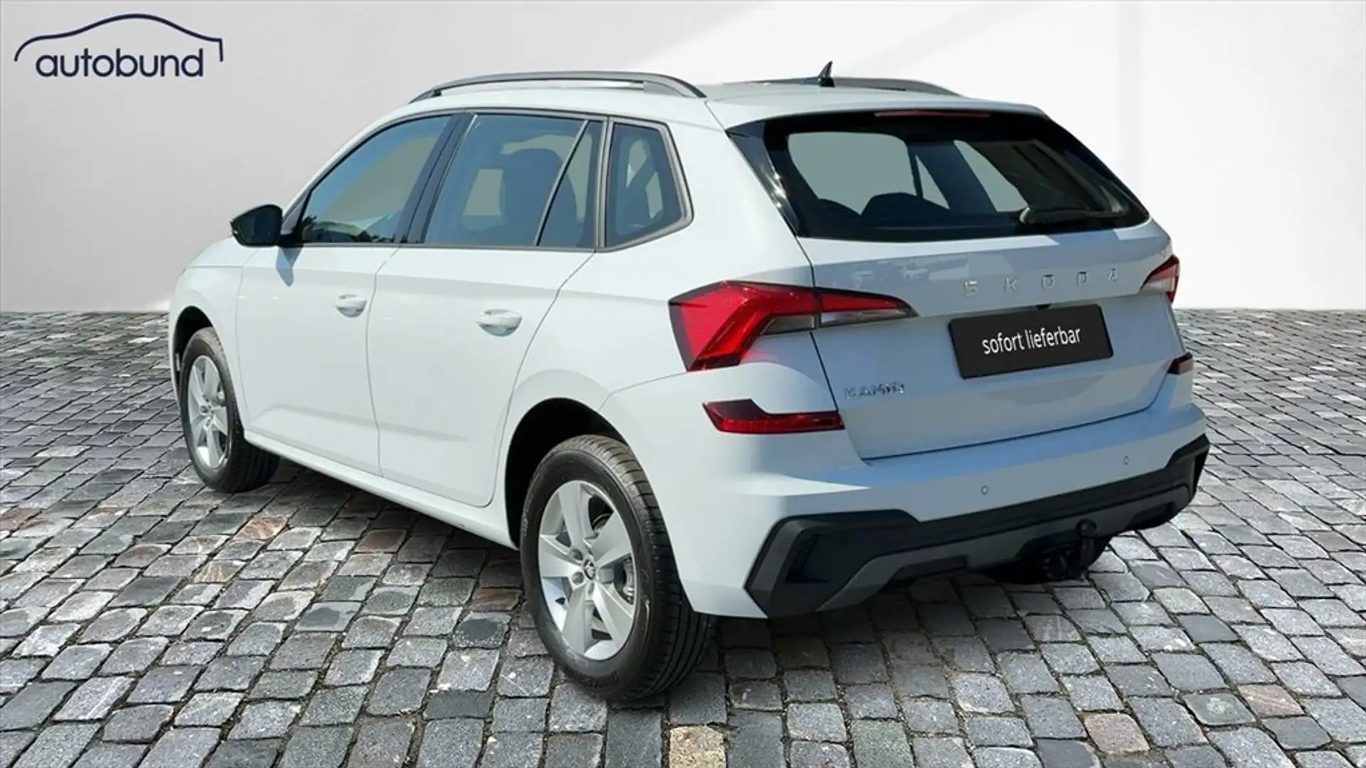 Skoda Kamiq 1,0 TSI 130 Jahre AHK DAB LED Kamera Sitzheizung Weiß - 2