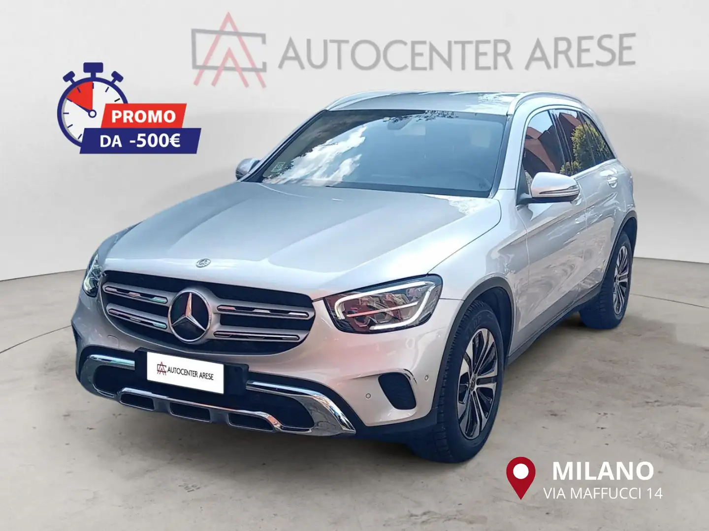 Mercedes-Benz GLC 220 d 4Matic Sport Argento - 1