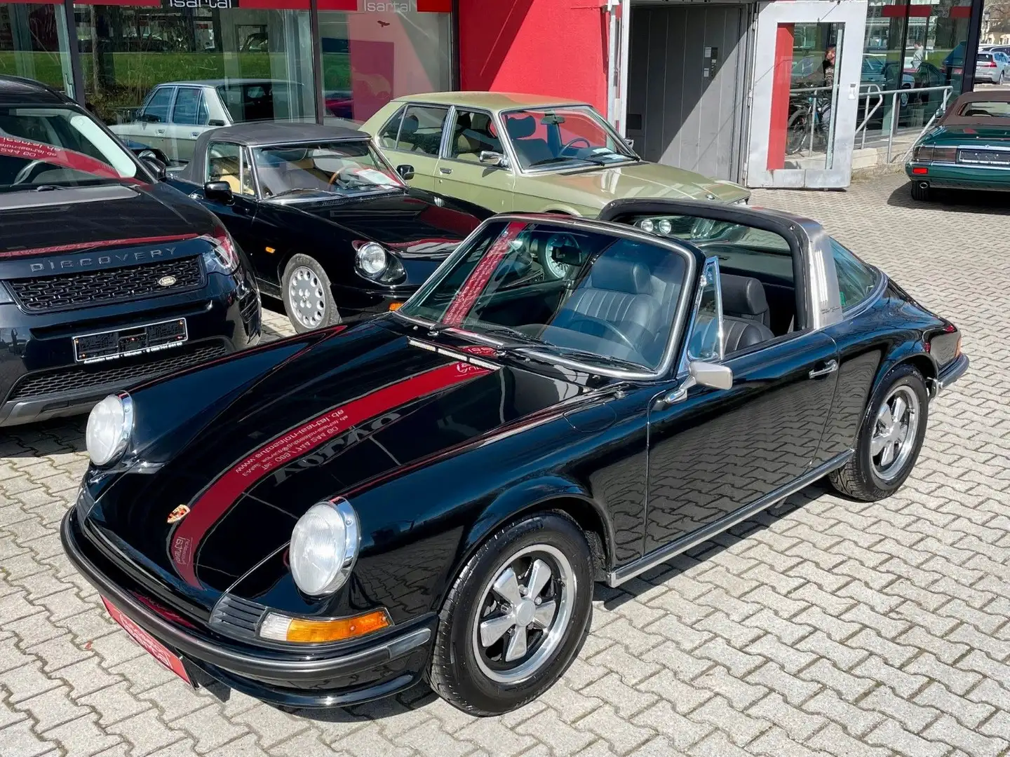 Porsche 911 2.4 TE Targa -matching nr. - H-Kz. Zwart - 2