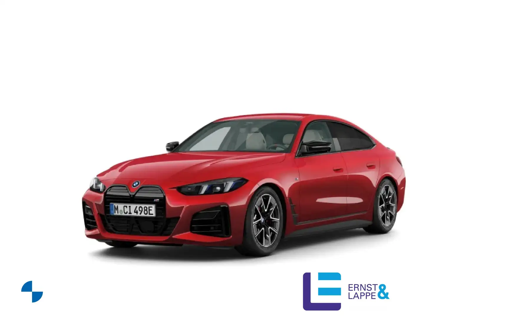 BMW i4 M50 xD M Sport Pro || H&K AHK ACC eSitze Rot - 1