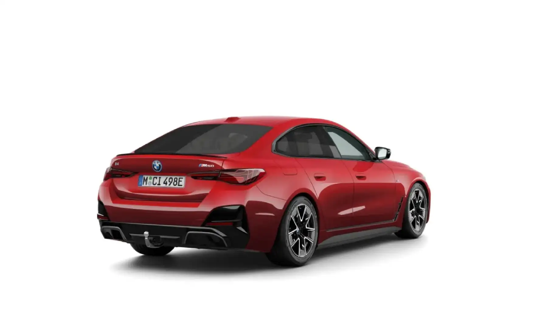 BMW i4 M50 xD M Sport Pro || H&K AHK ACC eSitze Rot - 2