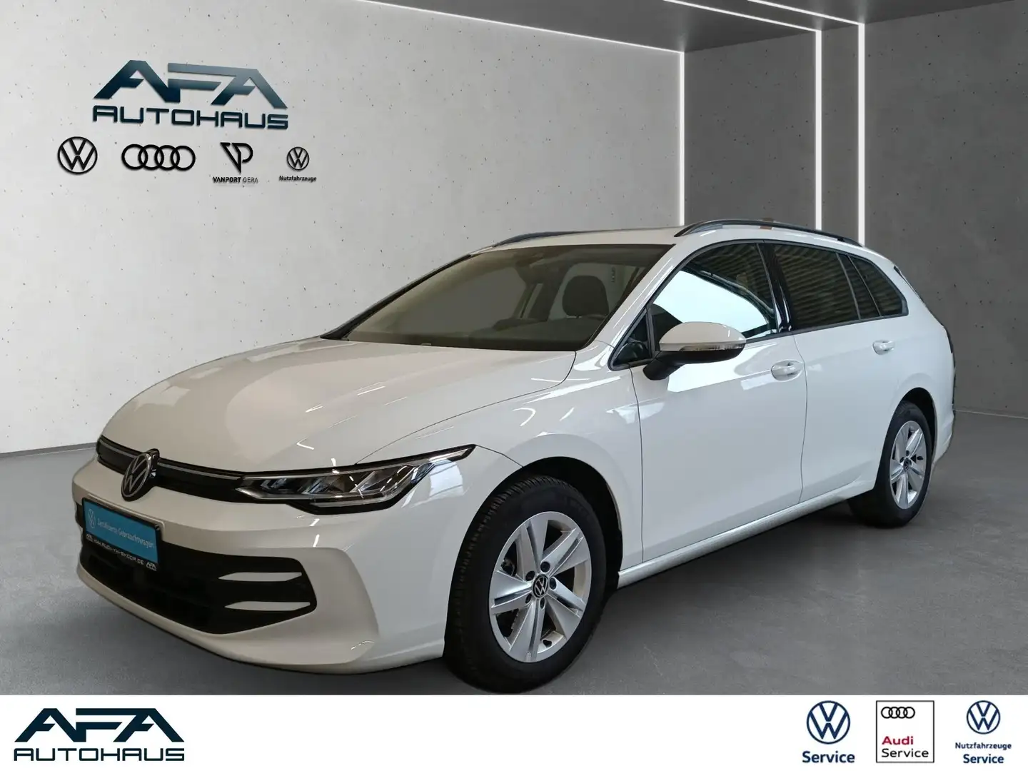 Volkswagen Golf Variant Golf VIII Variant 1.5 eTSI Life DSG AHK*LED*ACC Weiß - 1