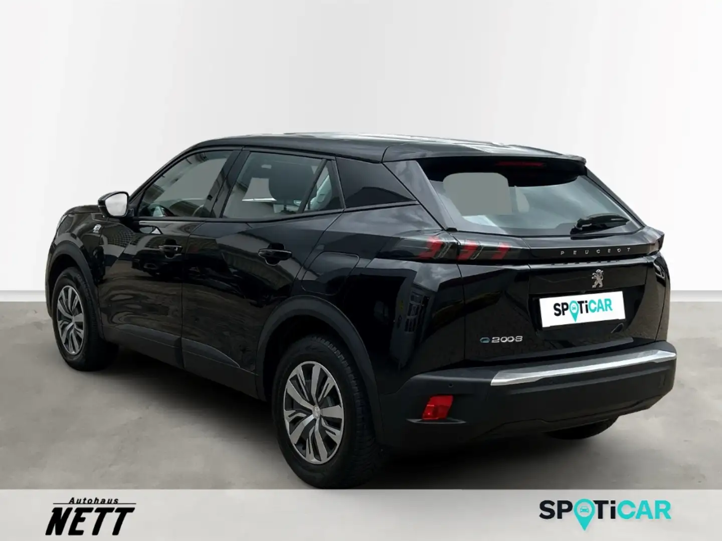 Peugeot 2008 -e Active Elektromotor 136 Schwarz - 2