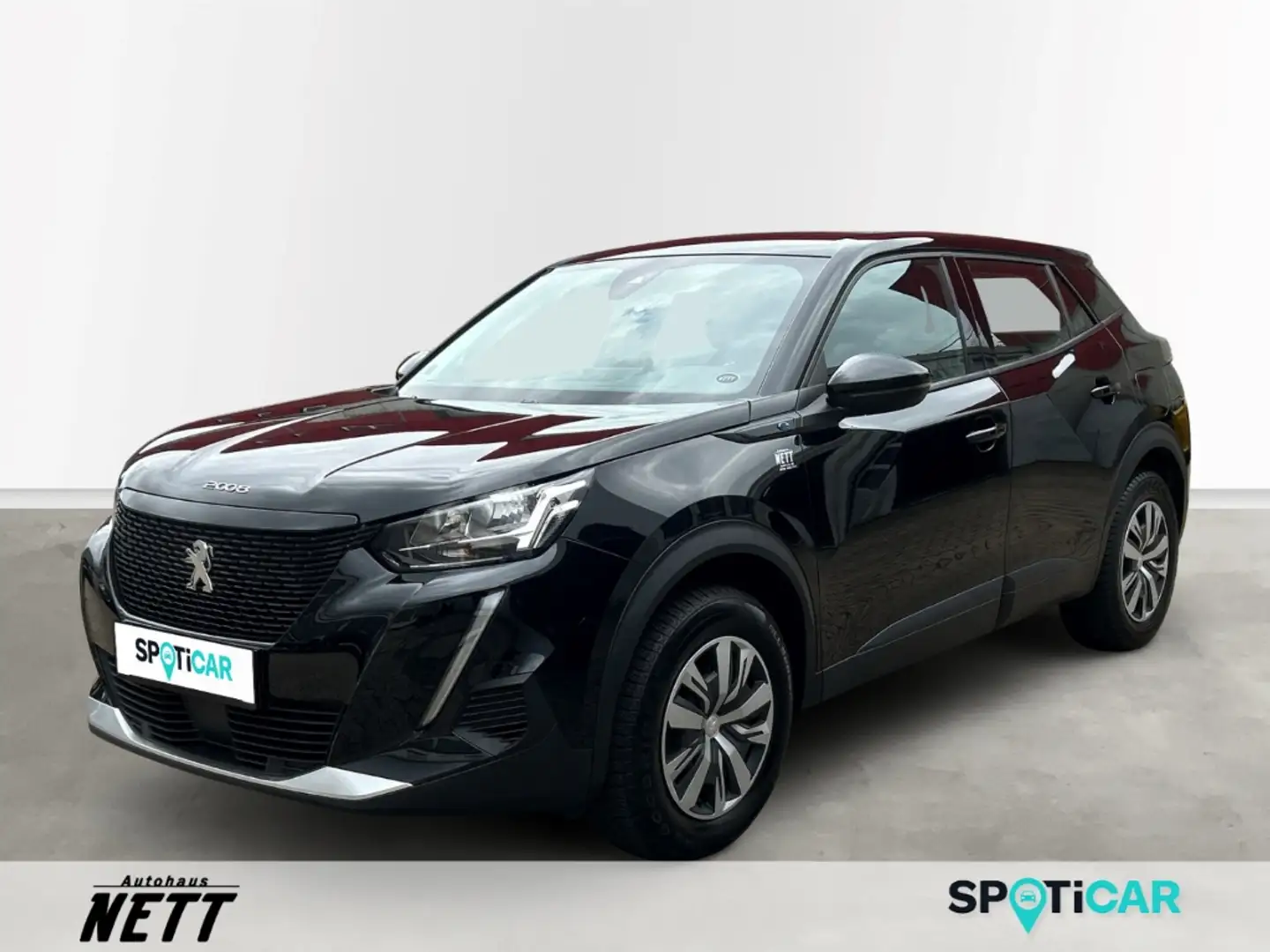 Peugeot 2008 -e Active Elektromotor 136 Schwarz - 1