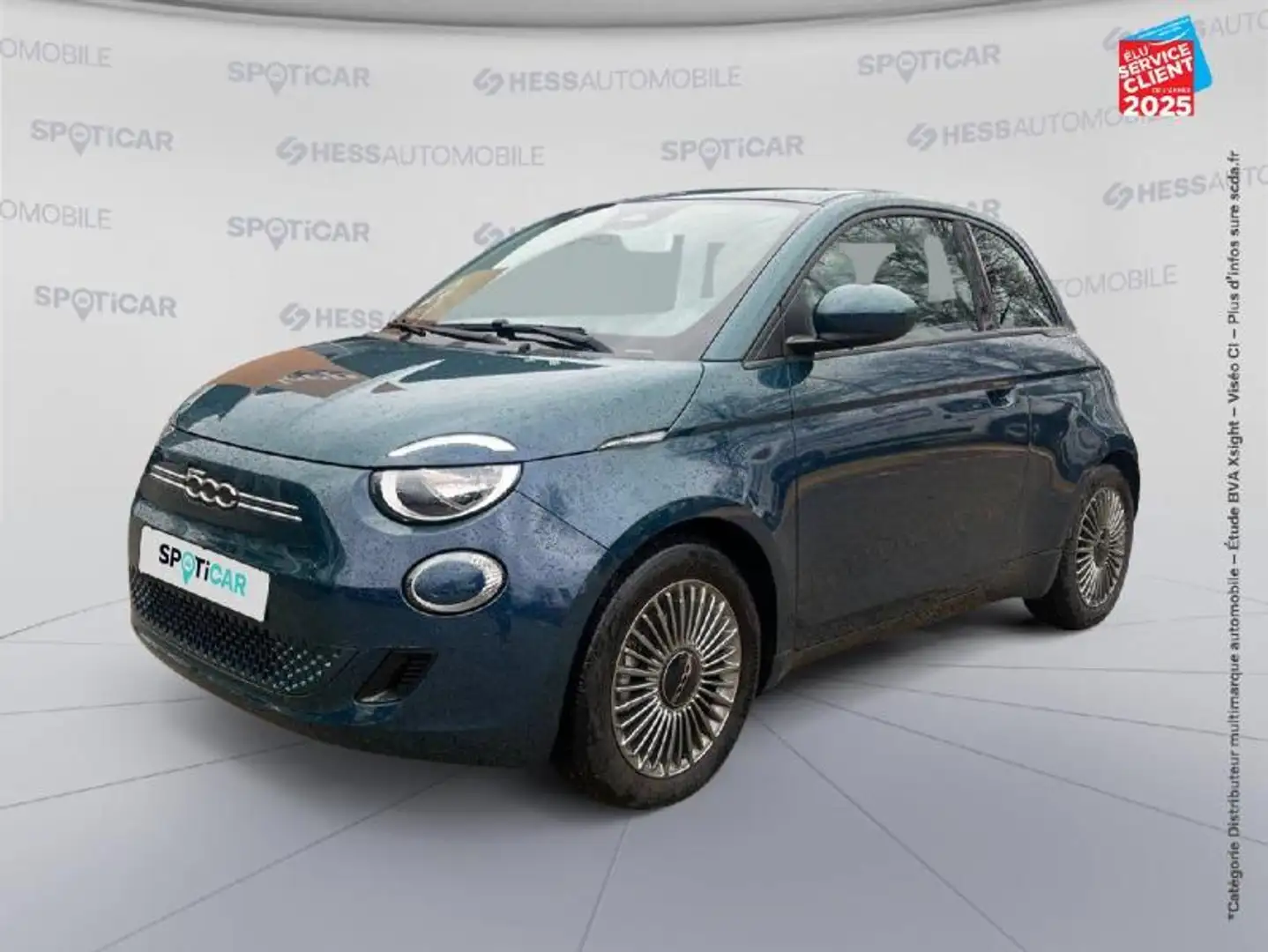 Fiat 500e e 118ch Icône Groen - 1