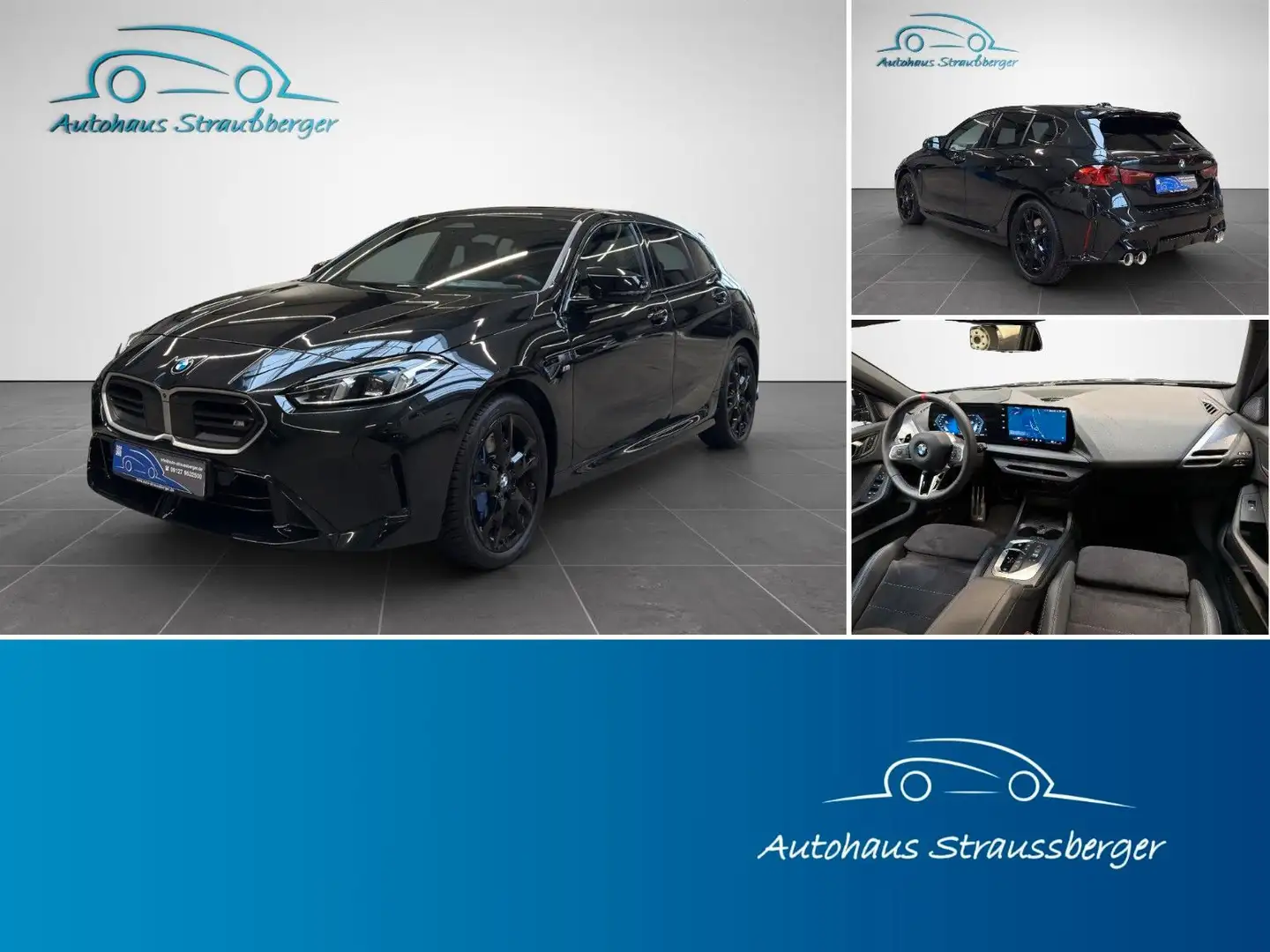 BMW 135 xi ACC 360° LRHZ 2ZK SHZ HuD QI H/K Memory Černá - 1