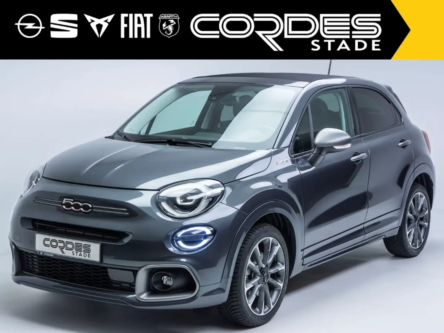 Fiat 500X Dolcevita Sport 1.5 GSE Mild-Hybrid PDC Navi Kamer Grau - 2