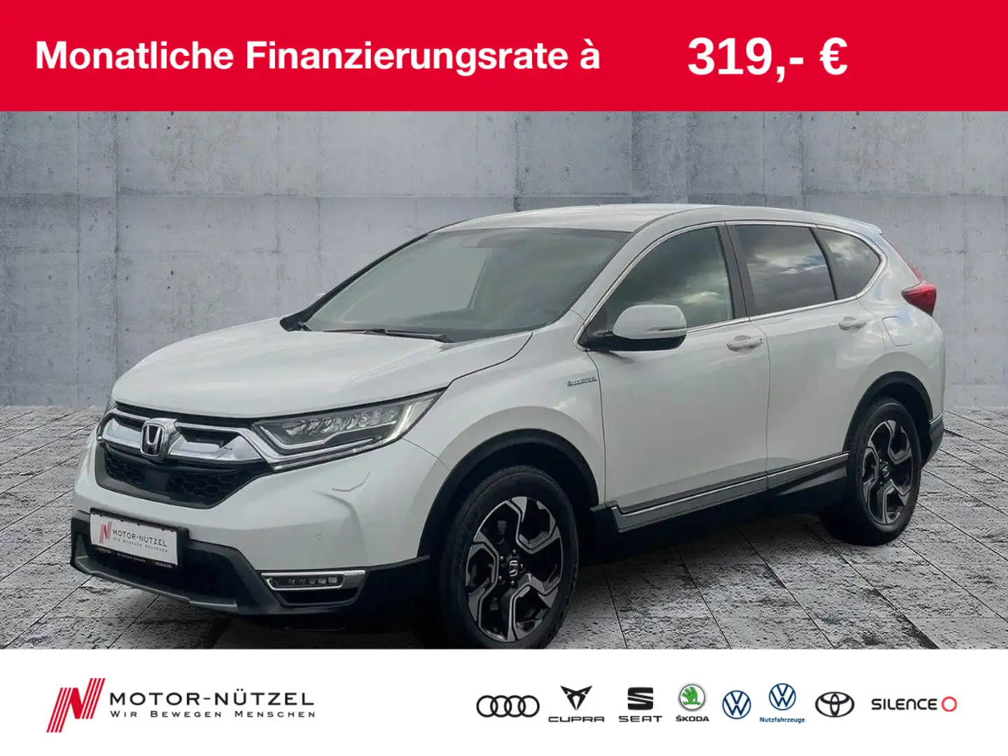 Honda CR-V 2.0 Hybrid ELEGANCE LED+ACC+NAV+SHZ+RFK+DAB Wit - 1