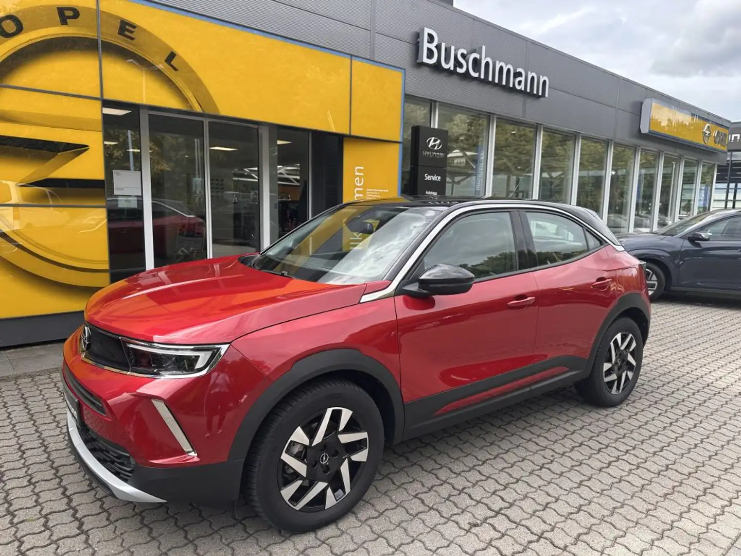 Opel Mokka-E Elegance +3-phasig (11 kW)+Carplay+ Rouge - 1