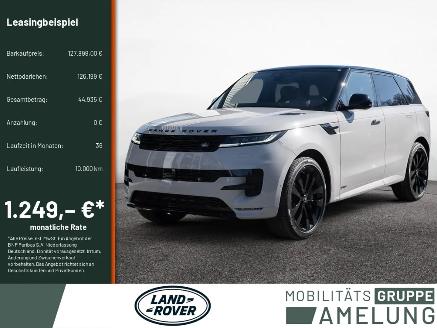Land Rover Range Rover Sport P530 Autobiography Neupreis: 159.008 Euro Grau - 1