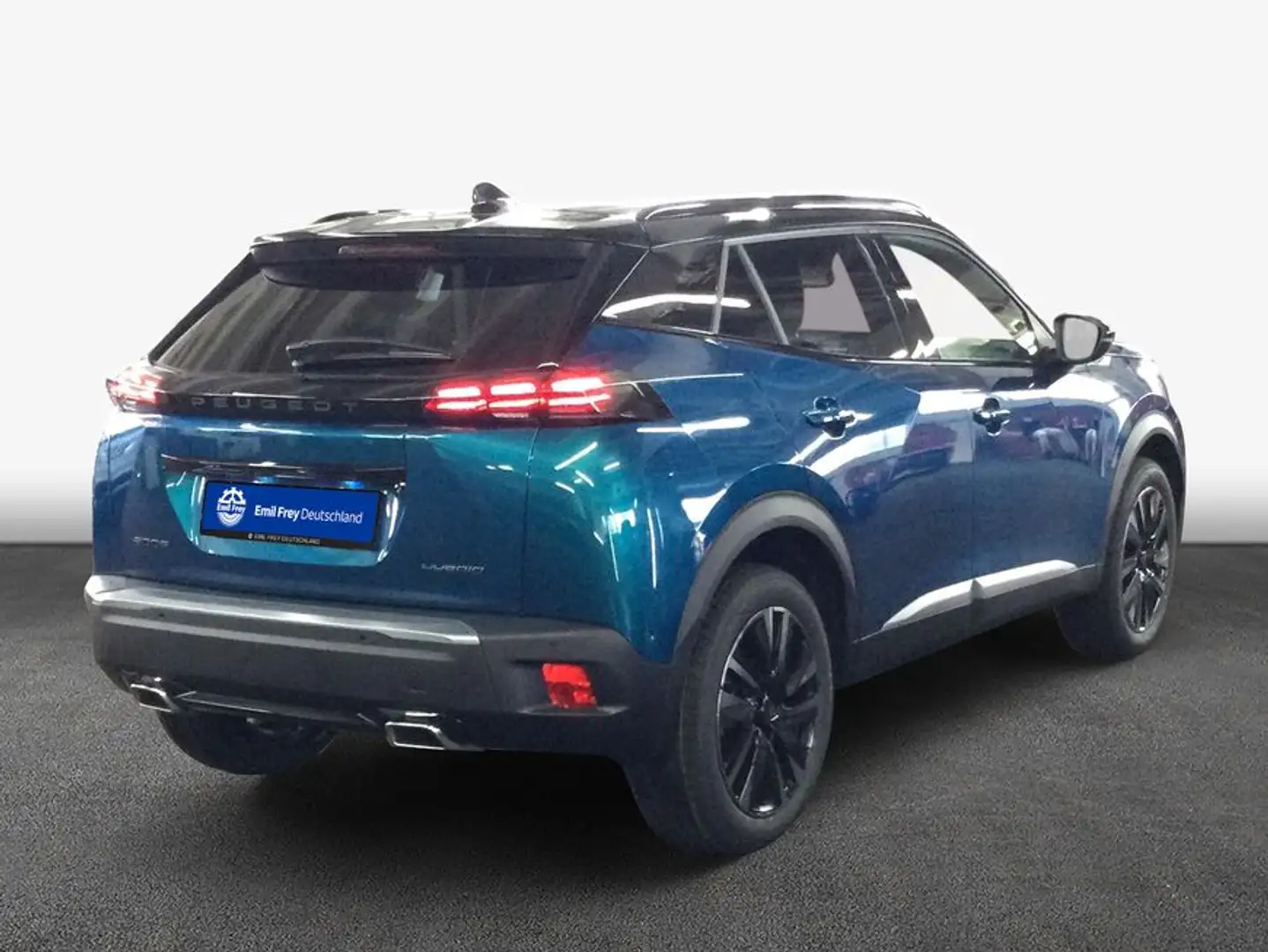 Peugeot 2008 Hybrid 145 e-DSC GT 100 kW, 5-türig Blau - 2