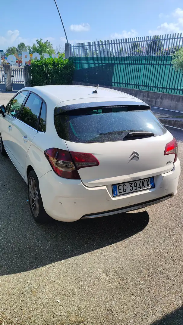Citroen C4 C4 1.6 hdi Exclusive 110cv Bianco - 2