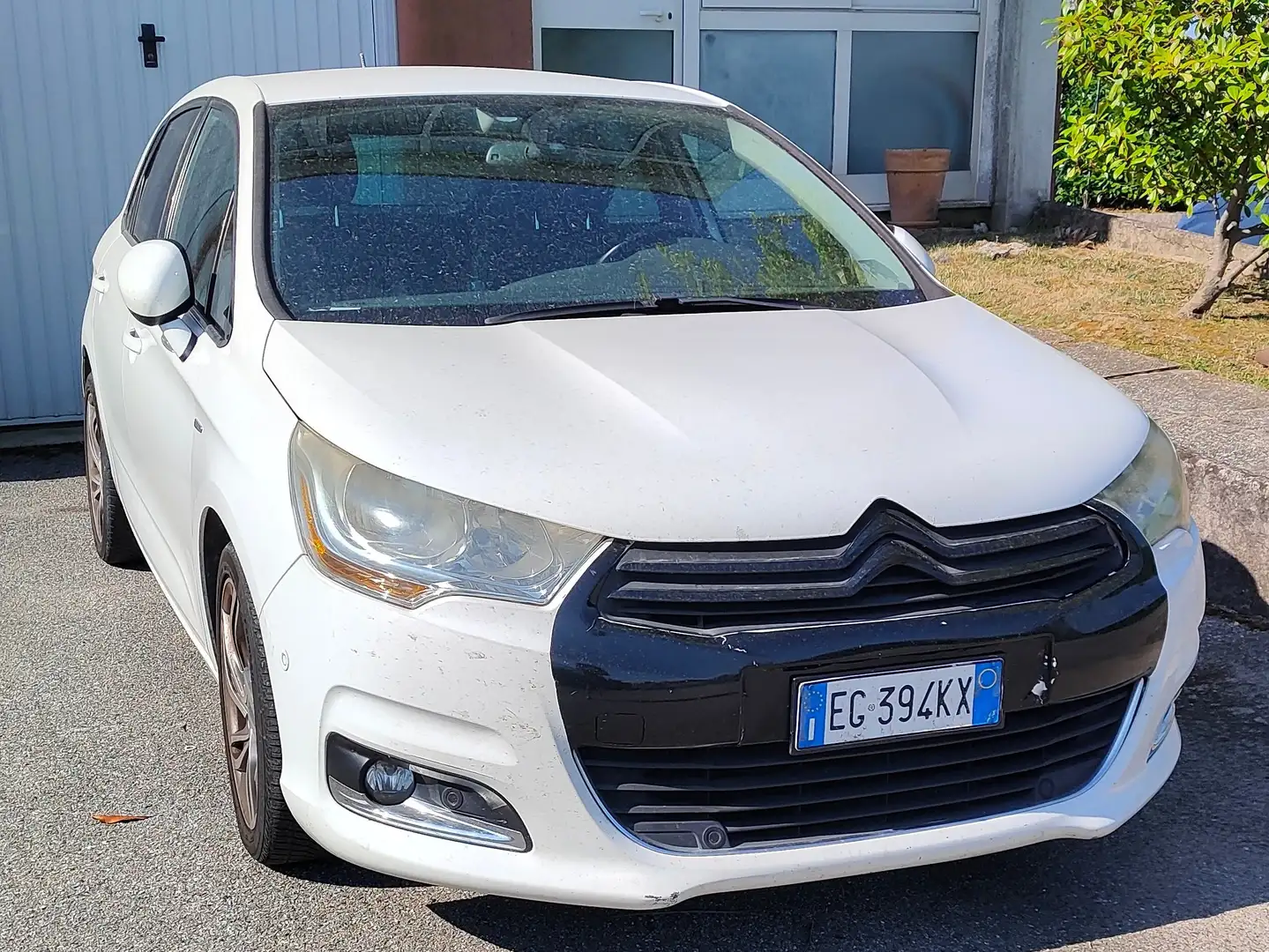 Citroen C4 C4 1.6 hdi Exclusive 110cv Bianco - 1