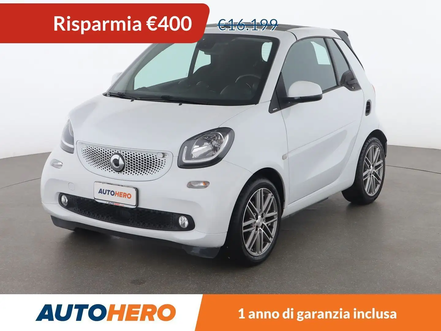 smart forTwo 0.9 Turbo Pasion Bianco - 1