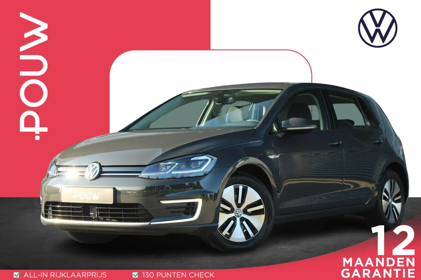 Volkswagen e-Golf 136pk E-DITION 2020 | SoH 93% | Apple Carplay & An Grijs - 1