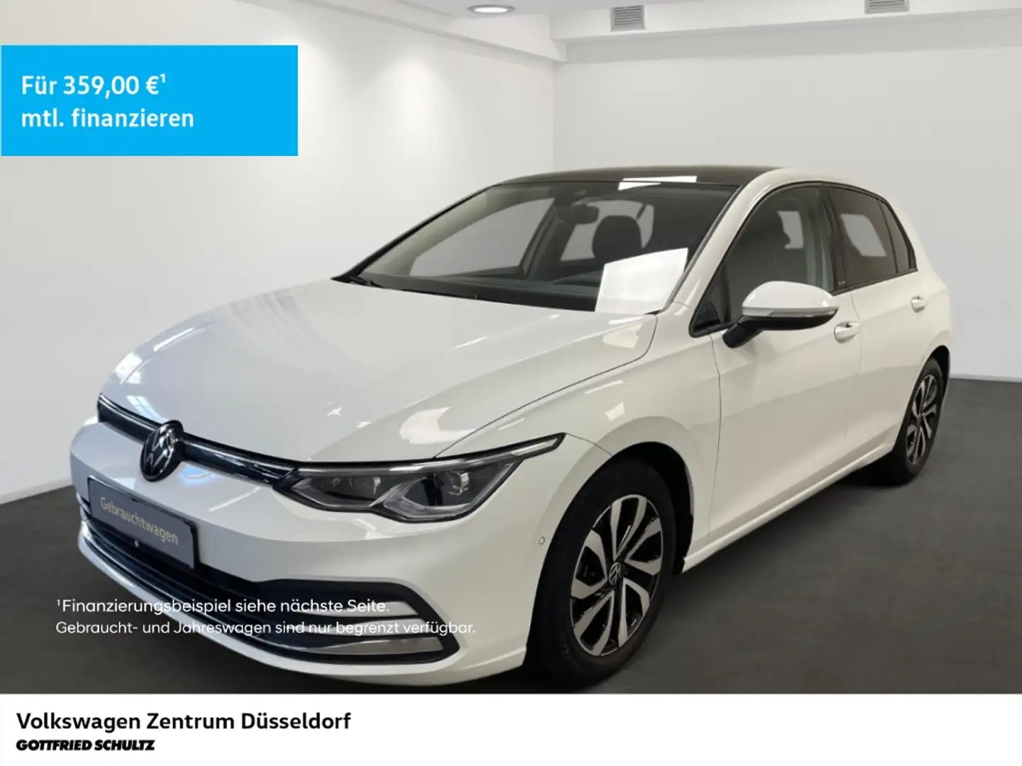 Volkswagen Golf Life 2.0 TDI DSG Panoramadach Navigation Weiß - 1