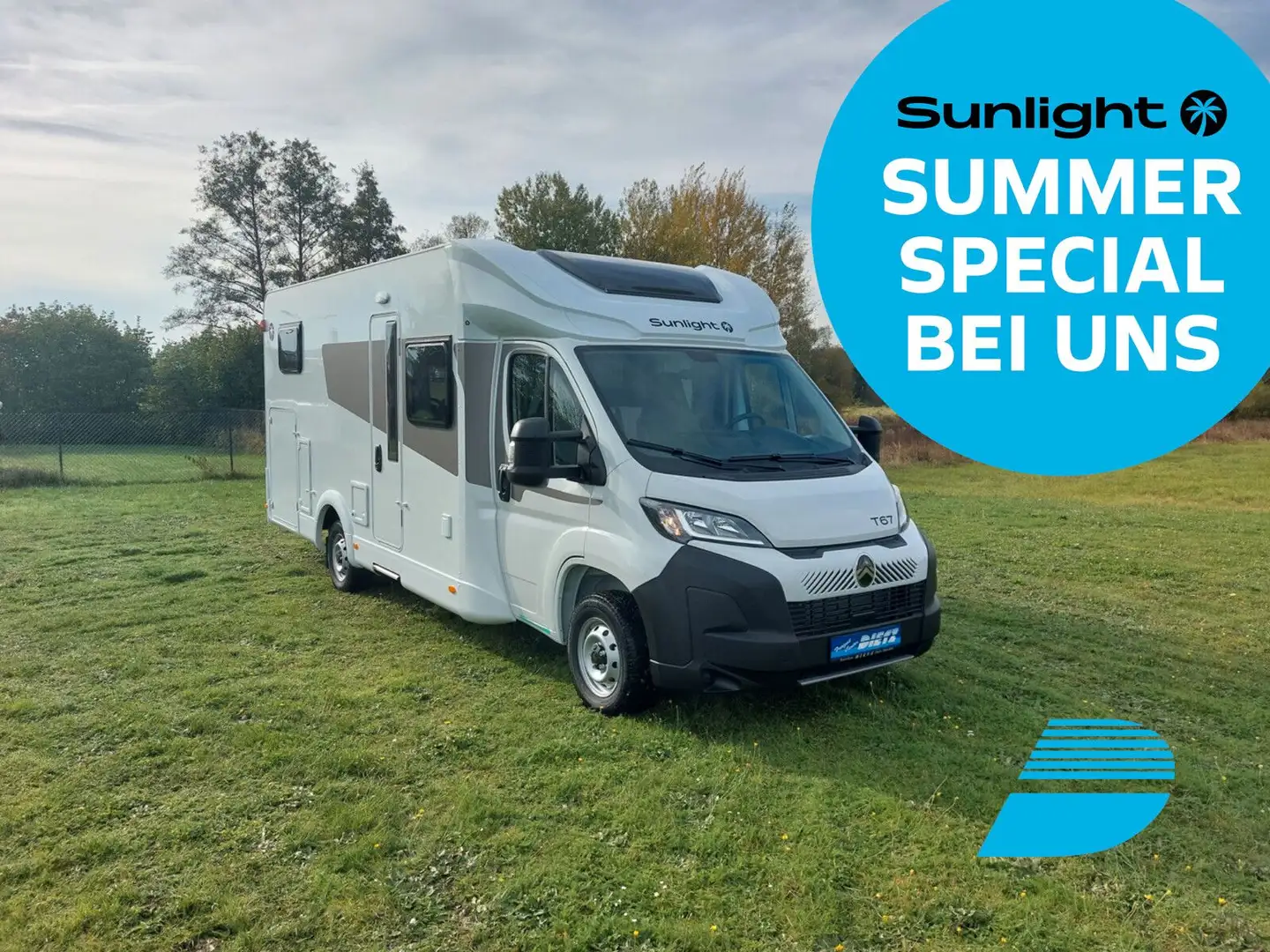 Sunlight T 67 * Summer-Deal * spare 7.140 Euro * Weiß - 1