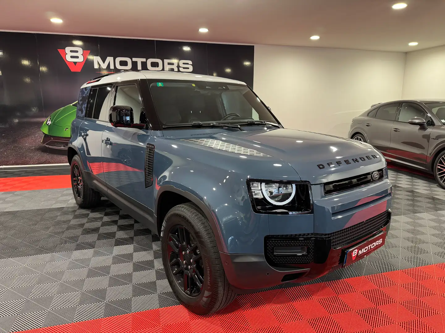 Land Rover Defender 110 D250 MHEV BVA8 Bleu - 2