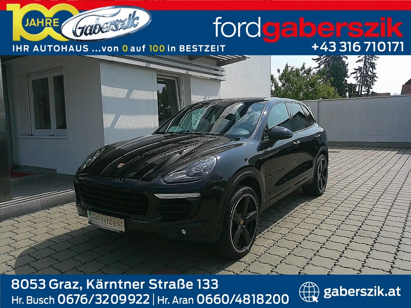 Porsche Cayenne II 3,0 Aut. Schwarz - 1