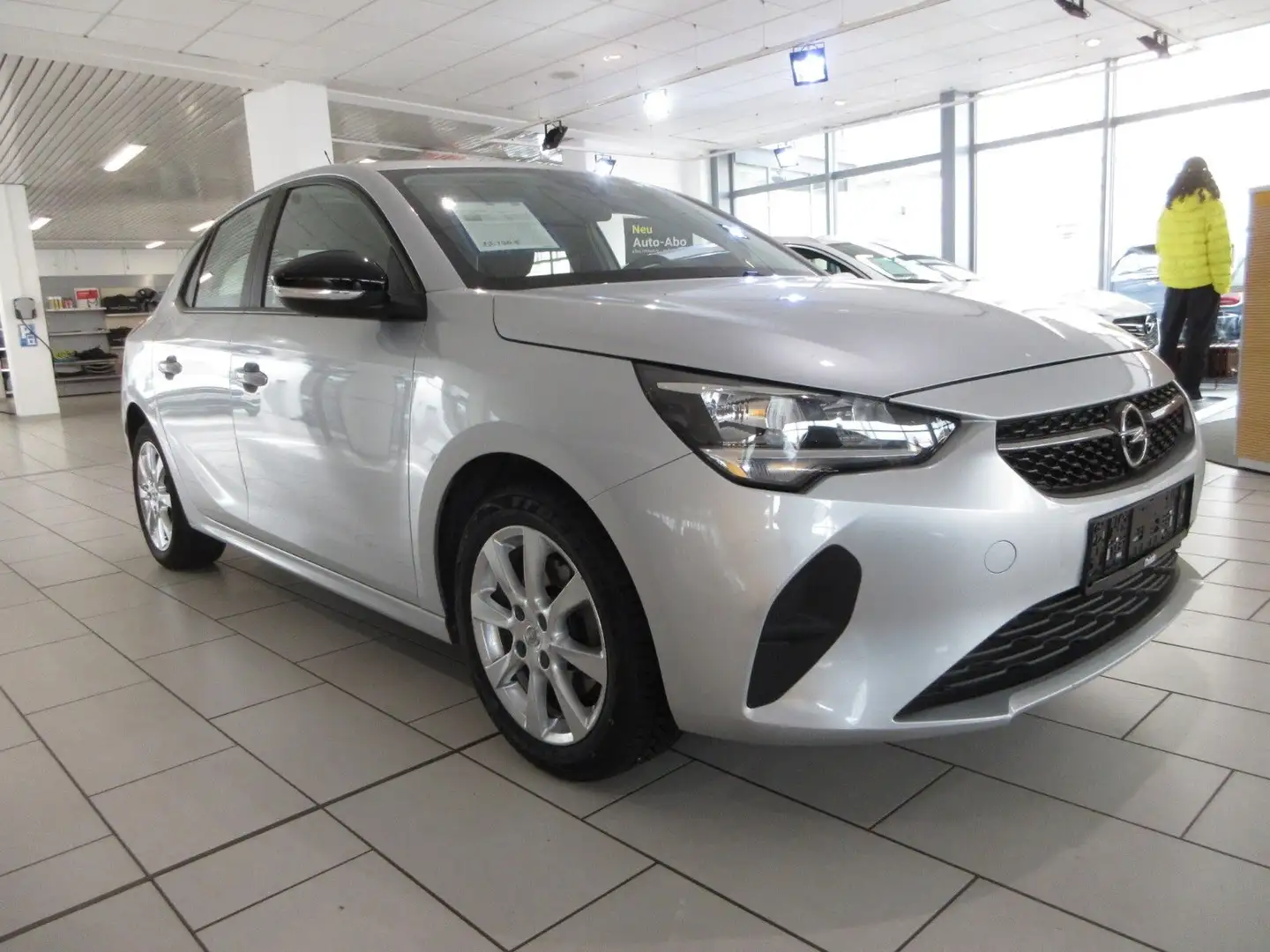 Opel Corsa F Edition 1.5D NAVI/PDC/ALU/DAB+/TEMPO Silber - 2