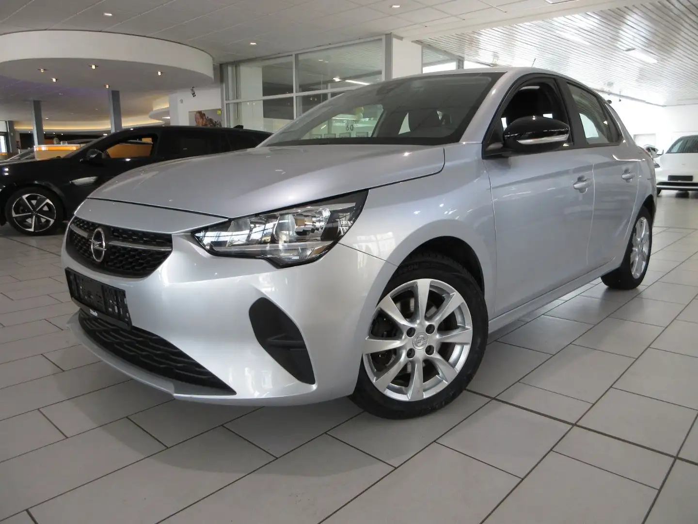 Opel Corsa F Edition 1.5D NAVI/PDC/ALU/DAB+/TEMPO Silber - 1