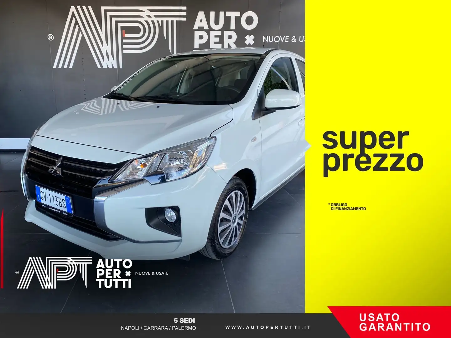 Mitsubishi Space Star Space Star 1.2 Invite Bianco - 1