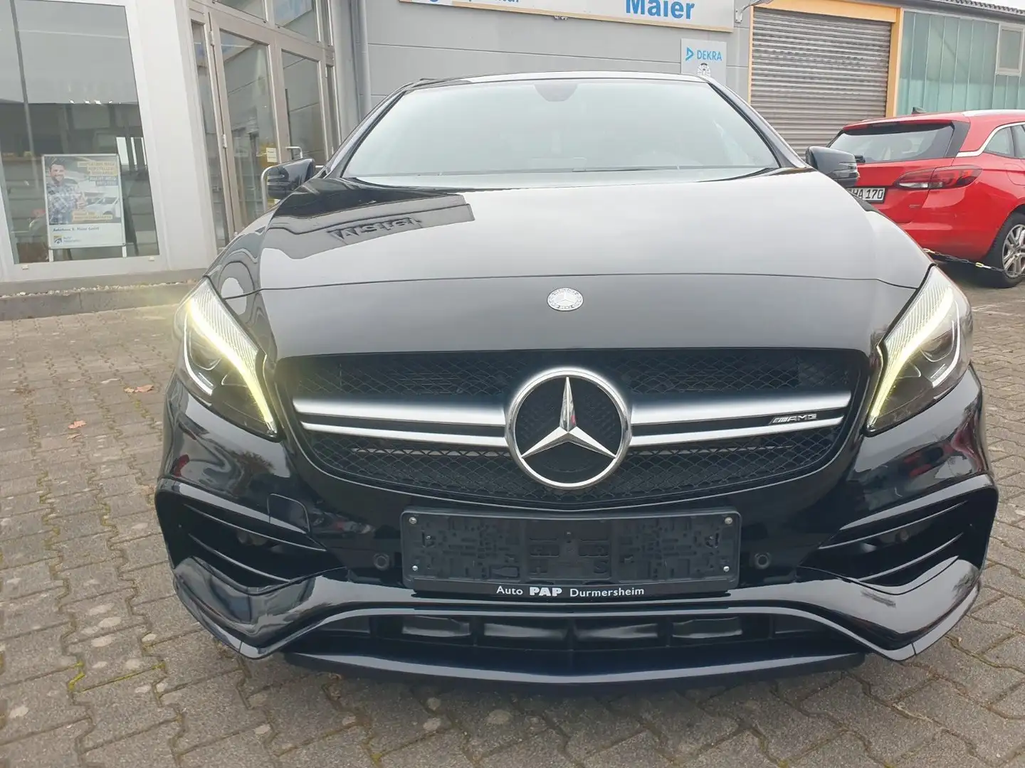 Mercedes-Benz A 45 AMG 4M DCT Navi MB Service 1Hd Noir - 2