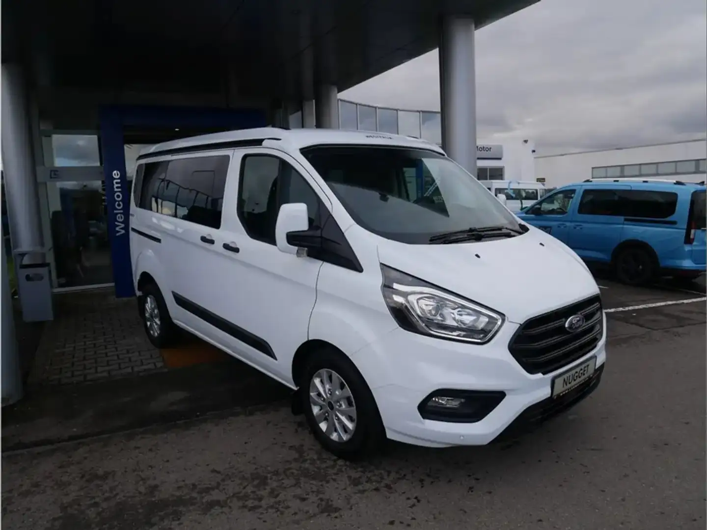 Ford Transit Custom Nugget Trend 2.0 TDCi 150 Auto. Blanc - 2