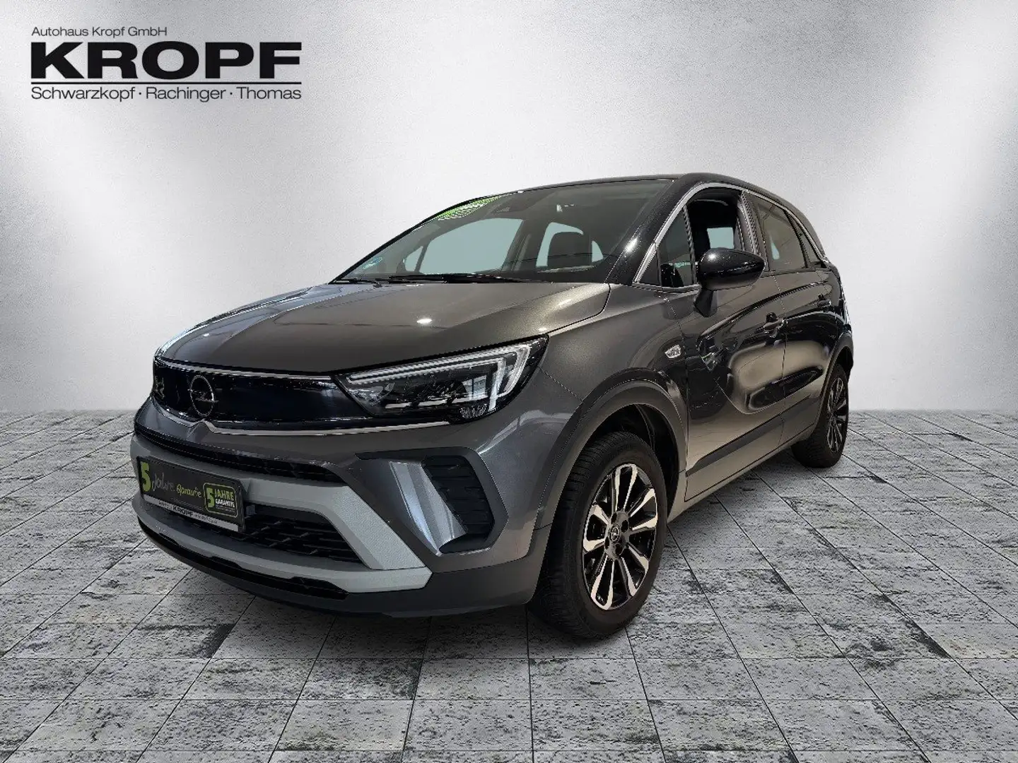 Opel Crossland 1.2 Turbo Elegance LED+Navi+SHZ+KlimaA Gris - 2