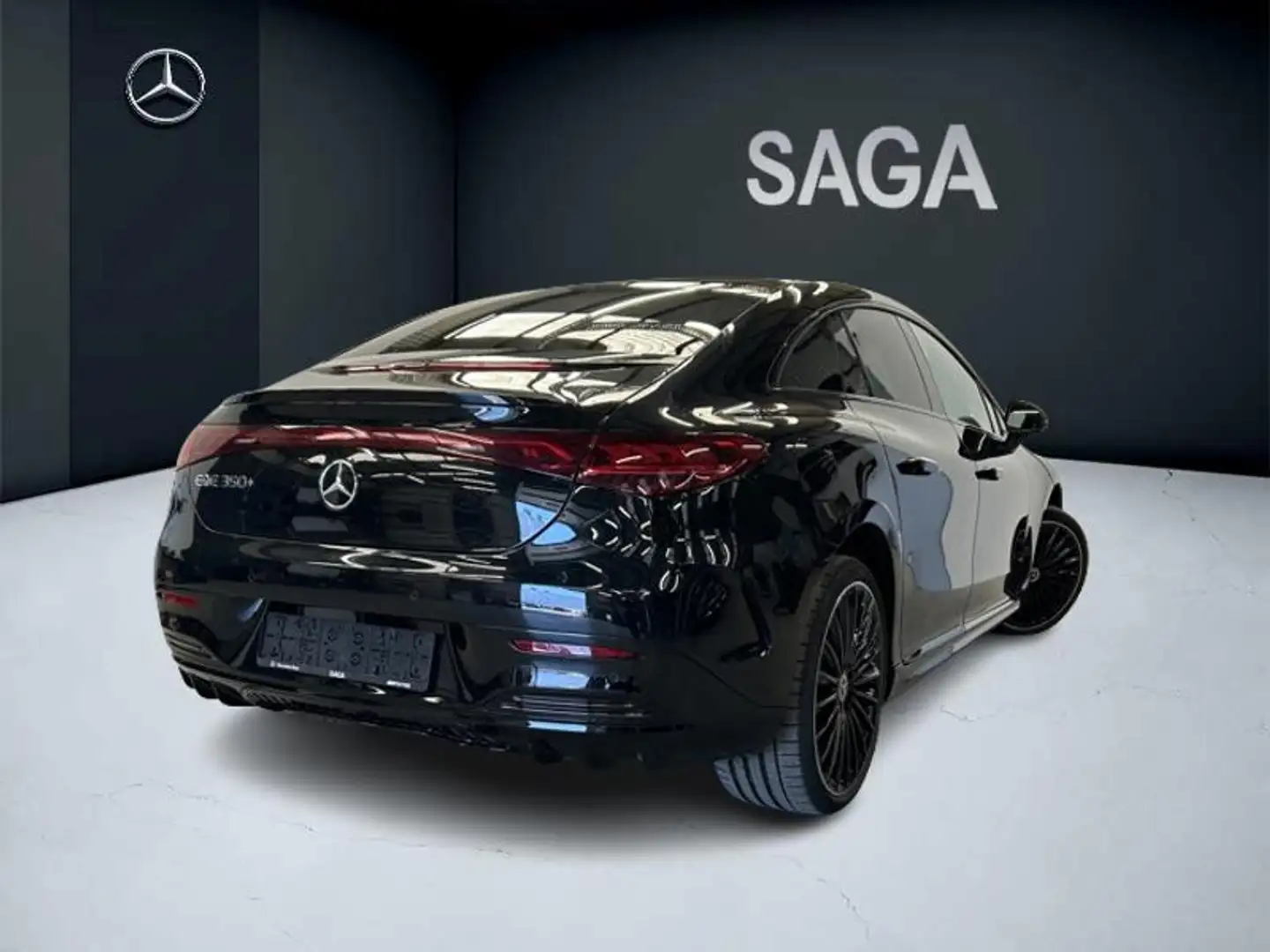 Mercedes-Benz EQE 350 AMG Line Zwart - 2