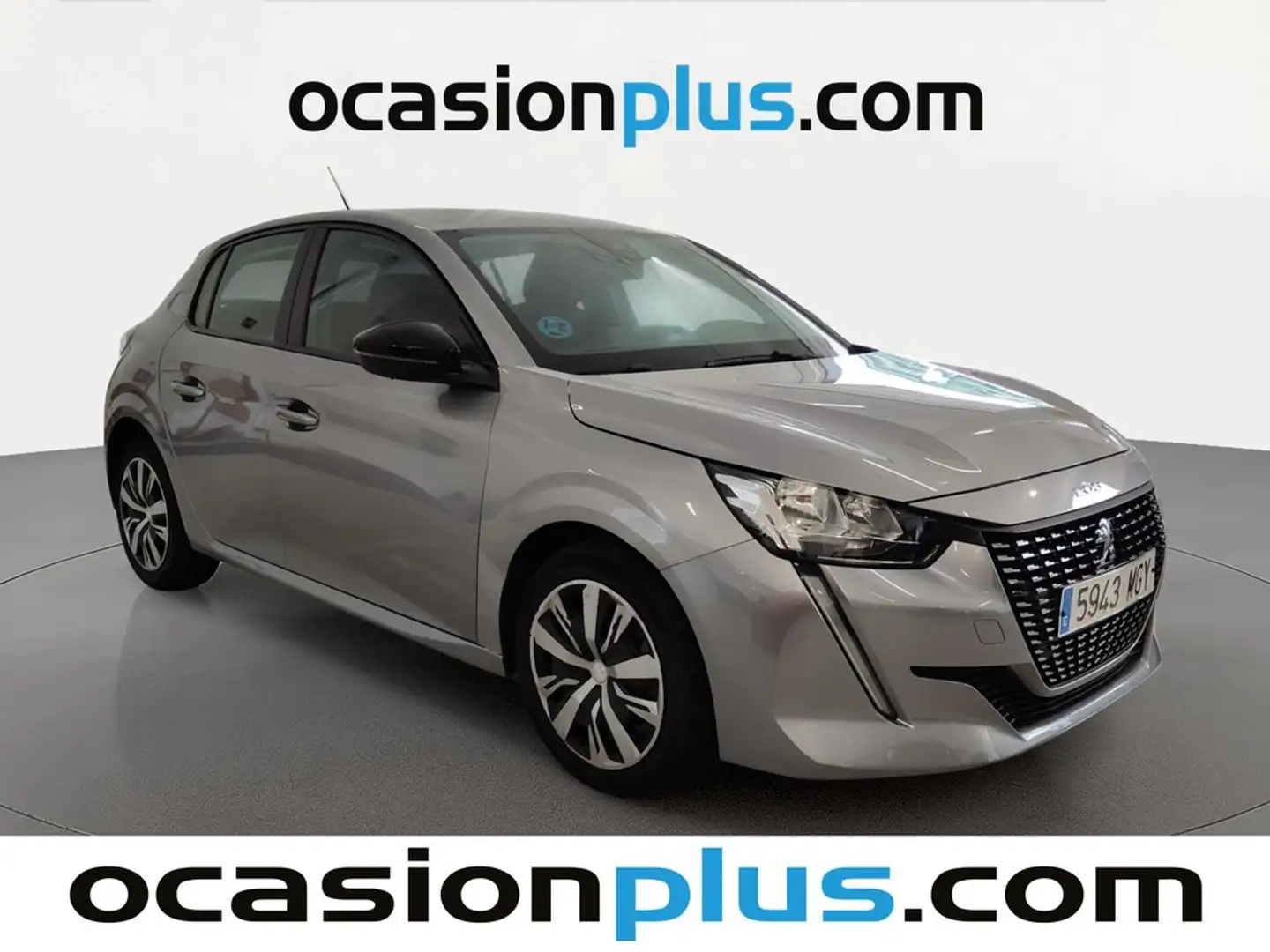Peugeot 208 1.2 Puretech S&S Active Pack 100 Gris - 2